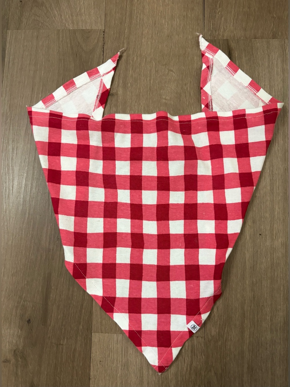 Honest Company Cotton Plaid Pet Bandana - Size M/L